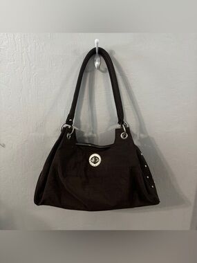 Huge Baggallini Brown Nylon Shoulder Bag